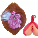 Peluche de Vulva - Clítoris Desmontable